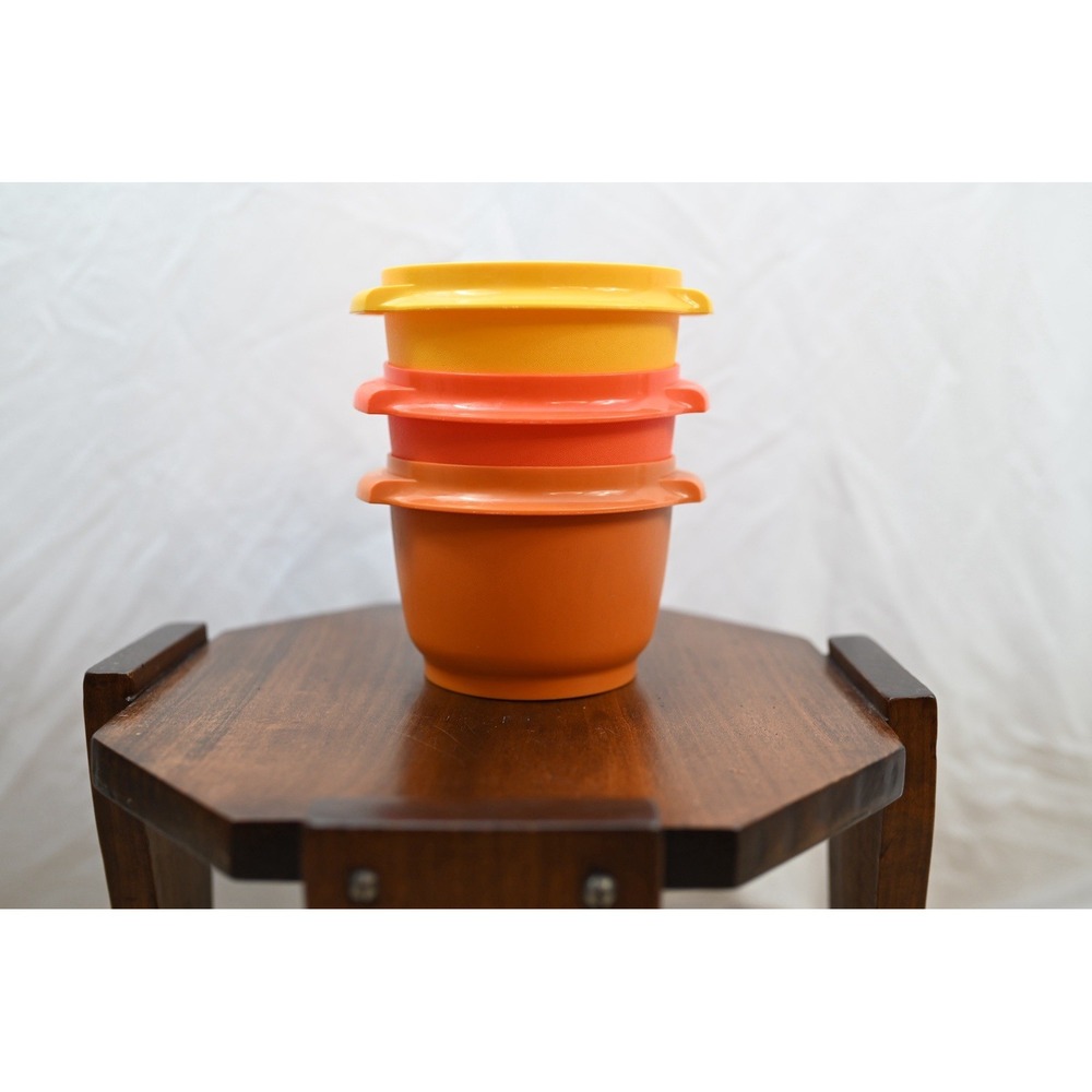 Vintage Tupperware 886 Containers No Lids